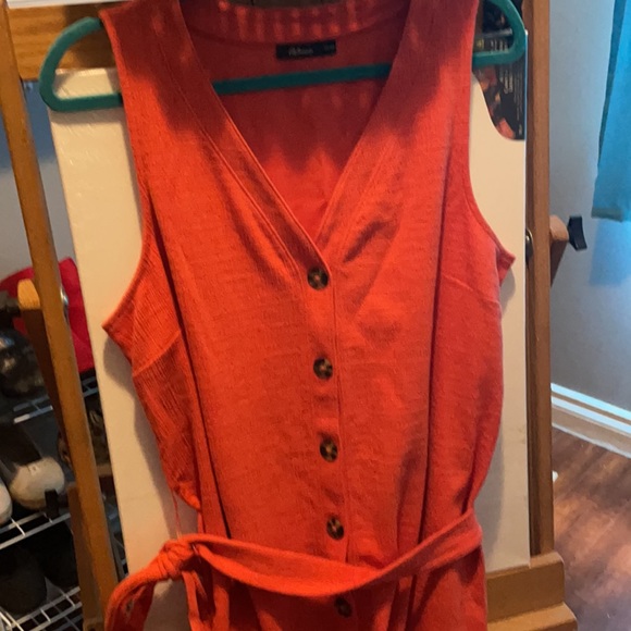 Button front side ty dress - Picture 2 of 3